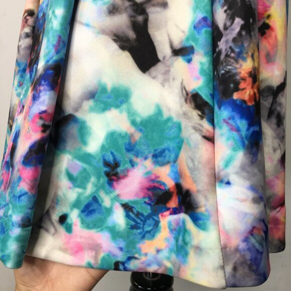 Parker Women's Multicolor Open Flare Mini Dress Size XS - Picture 9 of 16